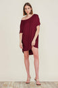 Loose Home Long Sleeve Shirt Mini Dresses Tops T Shirts Tunics S-XL | Apparel | Kitchen + Metal
