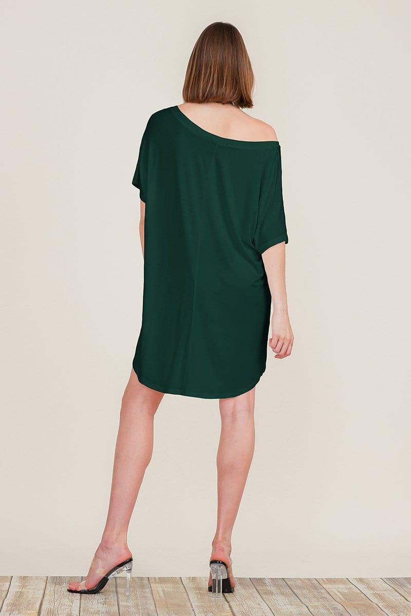 Loose Home Long Sleeve Shirt Mini Dresses Tops T Shirts Tunics S-XL | Apparel | Kitchen + Metal