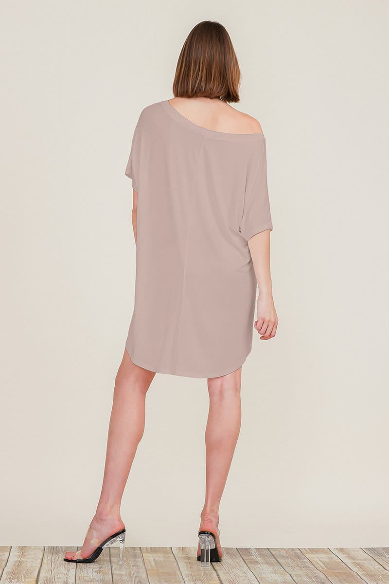 Loose Home Long Sleeve Shirt Mini Dresses Tops T Shirts Tunics S-XL | Apparel | Kitchen + Metal