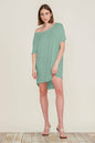 Loose Home Long Sleeve Shirt Mini Dresses Tops T Shirts Tunics S-XL | Apparel | Kitchen + Metal