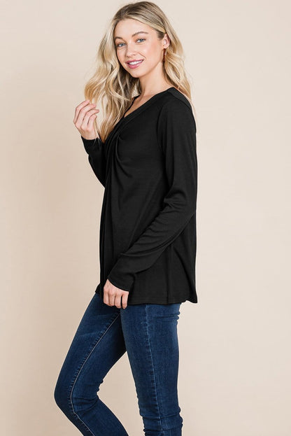 Fold Knotted Twist Sweatshirts | Apparel | Kitchen + Metal