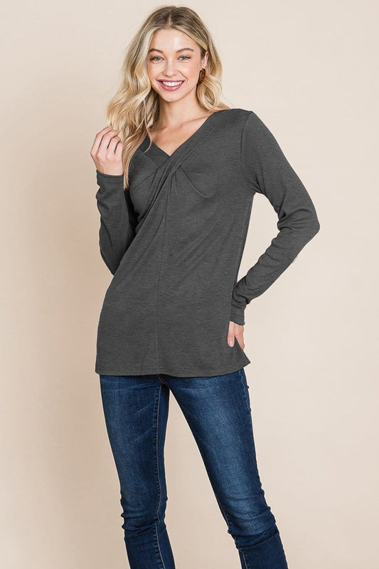 Fold Knotted Twist Sweatshirts | Apparel | Kitchen + Metal
