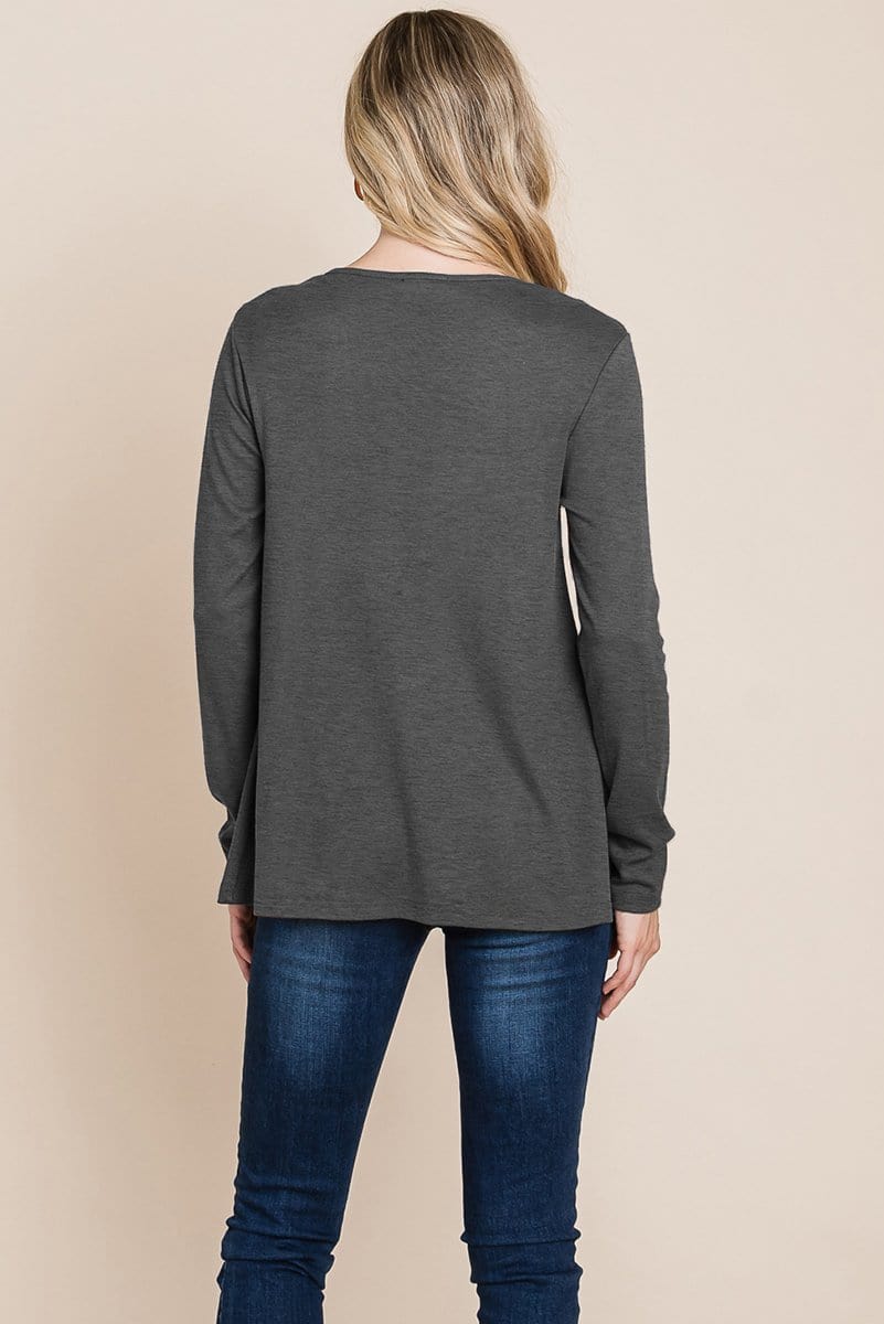 Fold Knotted Twist Sweatshirts | Apparel | Kitchen + Metal