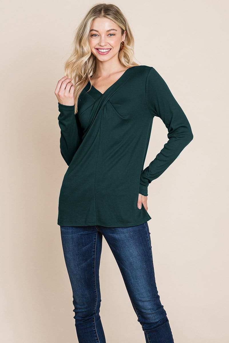 Fold Knotted Twist Sweatshirts | Apparel | Kitchen + Metal