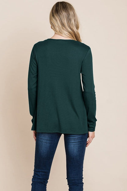 Fold Knotted Twist Sweatshirts | Apparel | Kitchen + Metal