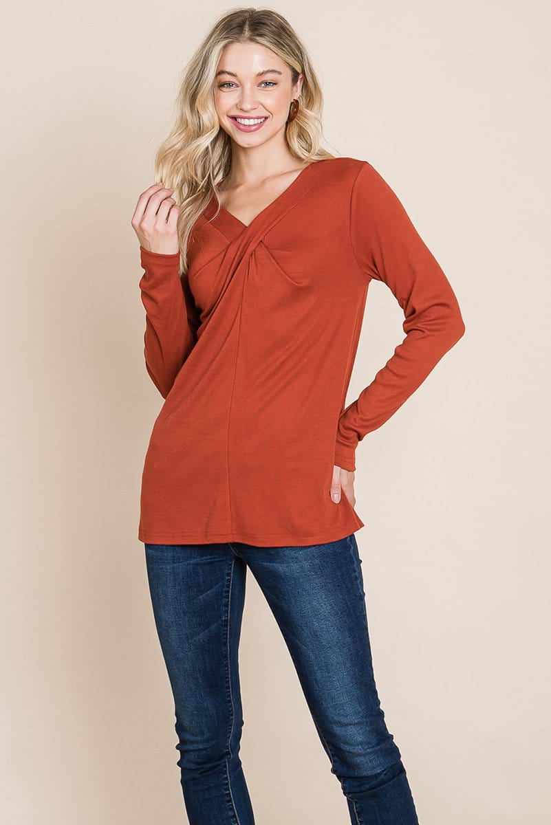 Fold Knotted Twist Sweatshirts | Apparel | Kitchen + Metal