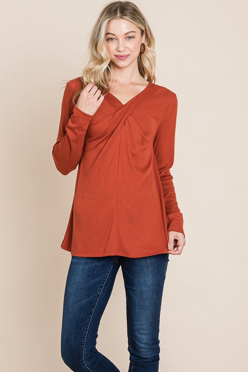 Fold Knotted Twist Sweatshirts | Apparel | Kitchen + Metal