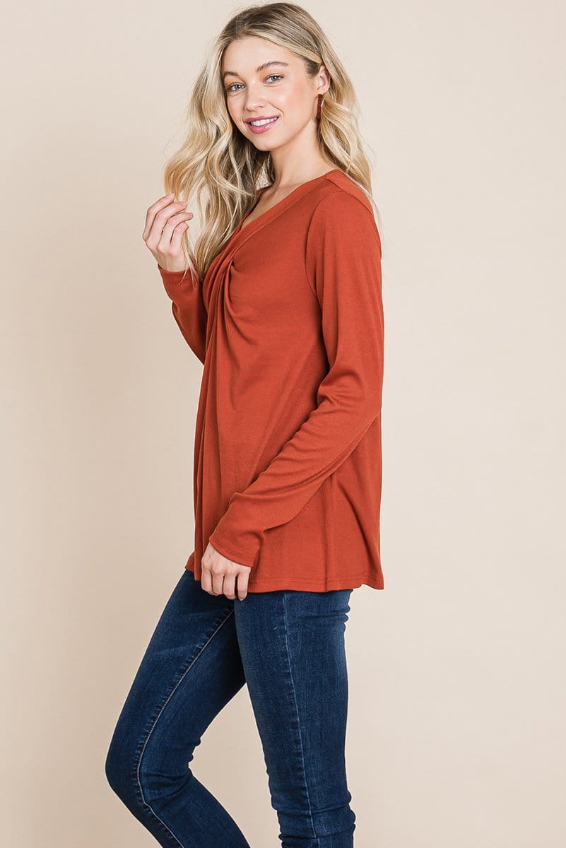 Fold Knotted Twist Sweatshirts | Apparel | Kitchen + Metal