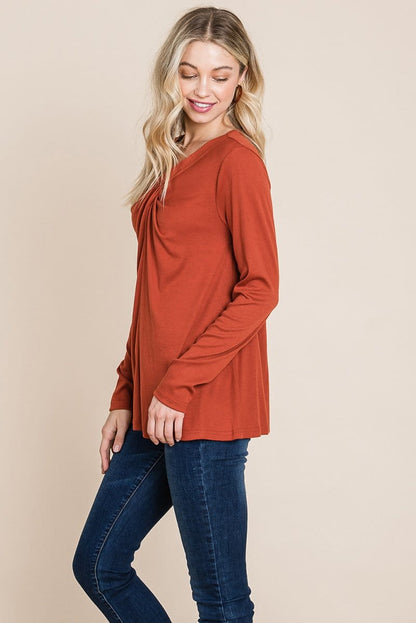 Fold Knotted Twist Sweatshirts | Apparel | Kitchen + Metal