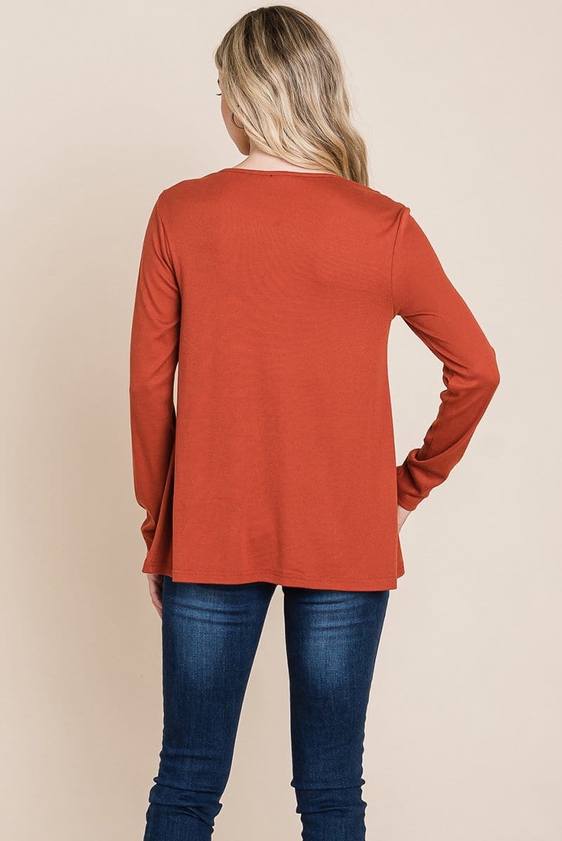 Fold Knotted Twist Sweatshirts | Apparel | Kitchen + Metal