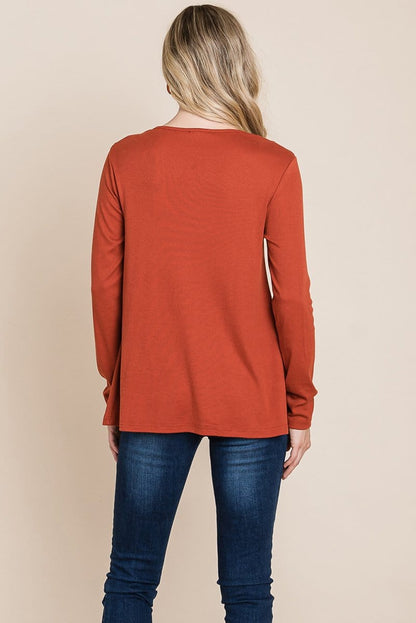 Fold Knotted Twist Sweatshirts | Apparel | Kitchen + Metal