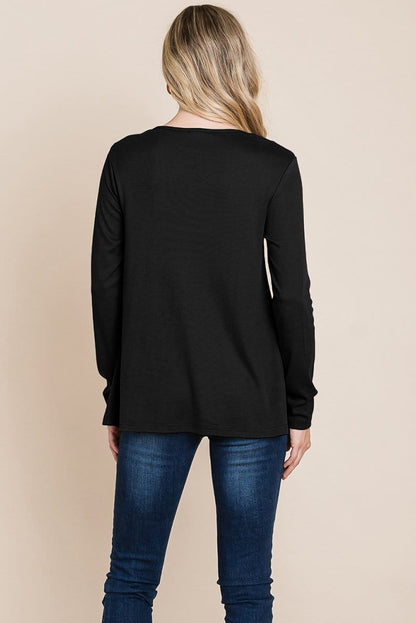 Fold Knotted Twist Sweatshirts | Apparel | Kitchen + Metal