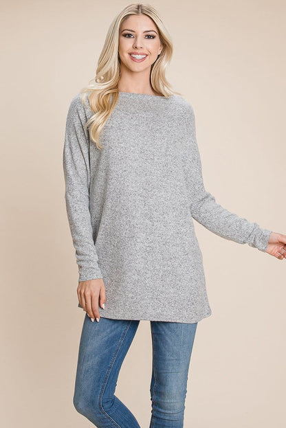 Casual Dolman Pullover Sweater Loose Fit Knit Top | Apparel | Kitchen + Metal