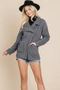 Fleece Jacket Lapel Lightweight Warm Sherpa | Apparel | Kitchen + Metal