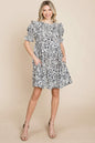 Printed Ruffle Short Sleeve Tiered Swing Dress | Apparel | Kitchen + Metal