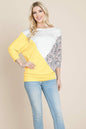 Color Block Knitted Dolman Sleeve Sweatshirts Top | Apparel | Kitchen + Metal