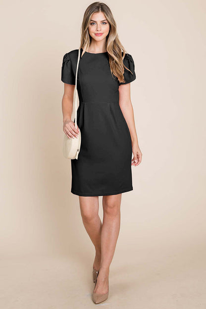 Puff Short Sleeve Bodycon Dress | Apparel | Kitchen + Metal