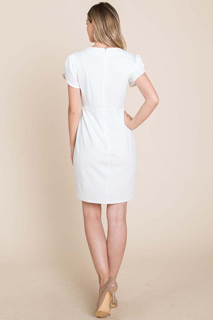 Puff Short Sleeve Bodycon Dress | Apparel | Kitchen + Metal