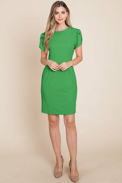 Puff Short Sleeve Bodycon Dress | Apparel | Kitchen + Metal