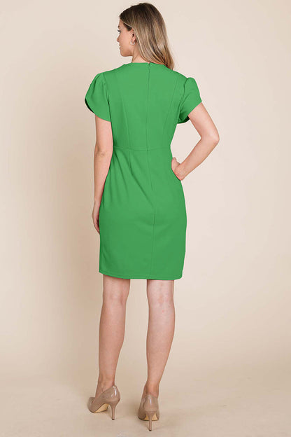 Puff Short Sleeve Bodycon Dress | Apparel | Kitchen + Metal