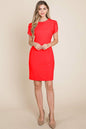 Puff Short Sleeve Bodycon Dress | Apparel | Kitchen + Metal