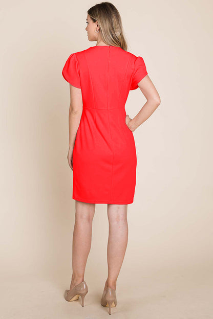 Puff Short Sleeve Bodycon Dress | Apparel | Kitchen + Metal