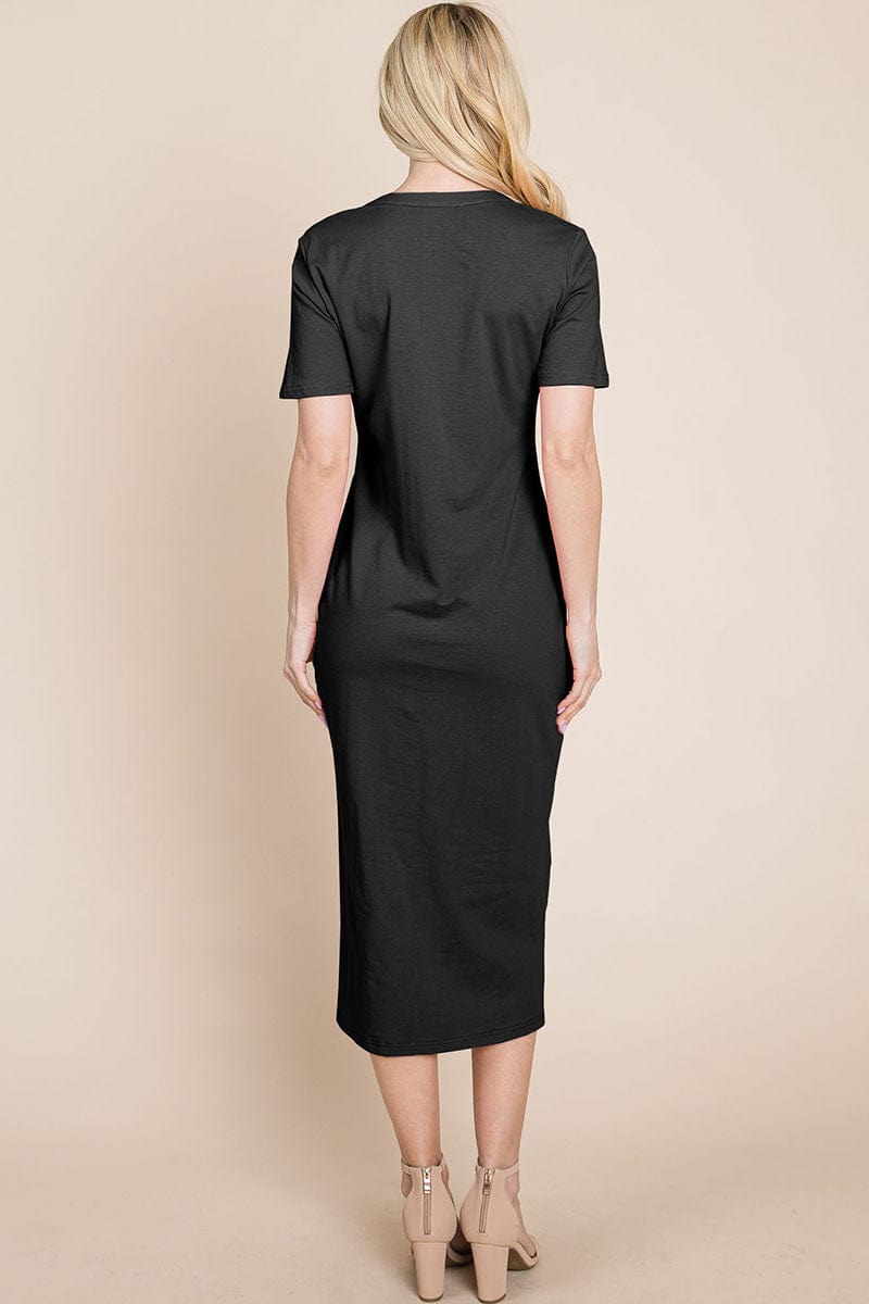 Everyday Button up Cotton Midi Shirt Dress | Apparel | Kitchen + Metal