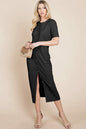 Everyday Button up Cotton Midi Shirt Dress | Apparel | Kitchen + Metal