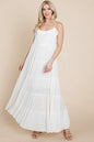 Tiered Tie Strap Cami Maxi Dress | Apparel | Kitchen + Metal