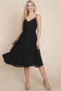 V Neck Pleated Midi Sundress | Apparel | Kitchen + Metal