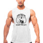 Summer Gym Tank Top for Men - Cotton Fitness Shirt