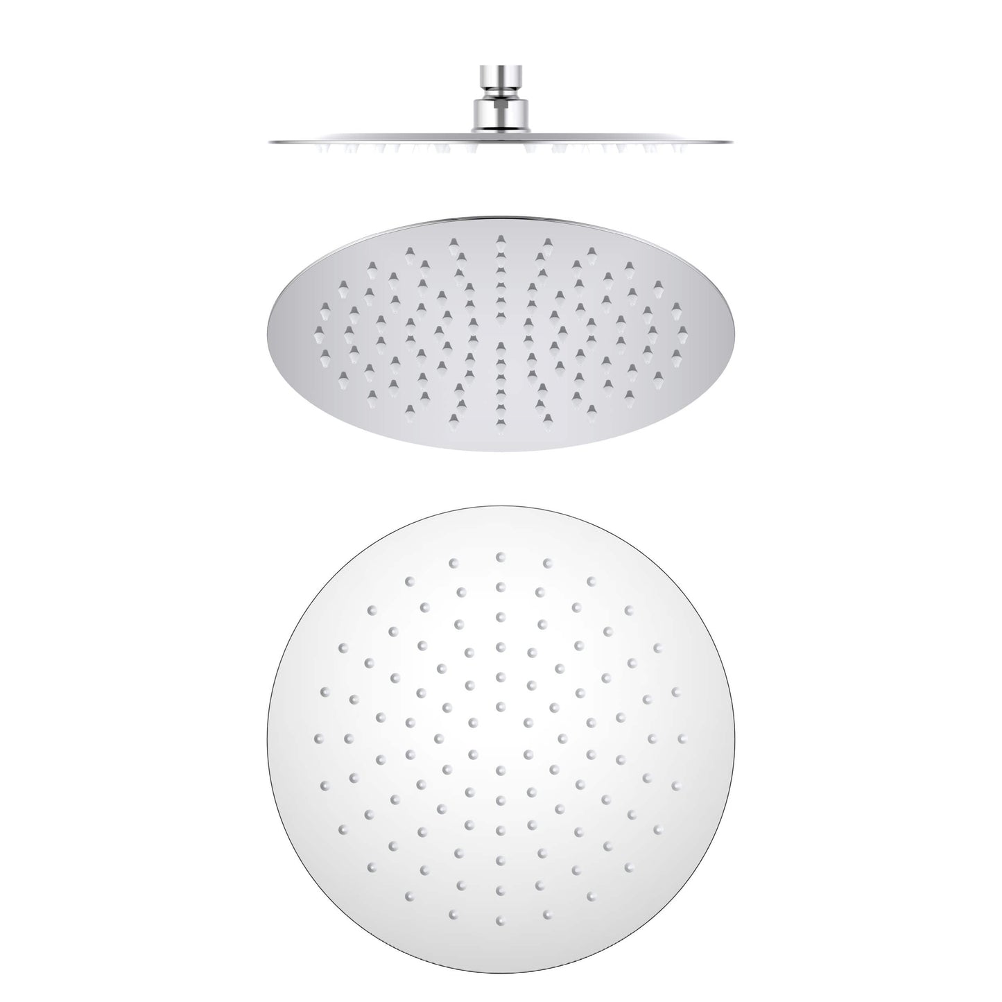 Halo 10" Metal Rain Shower Head 2mm Ultra Thin Profile