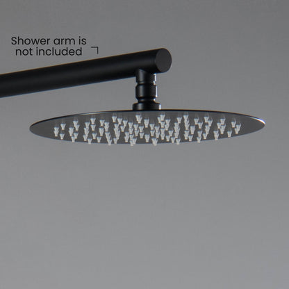 Halo 10" Metal Rain Shower Head 2mm Ultra Thin Profile
