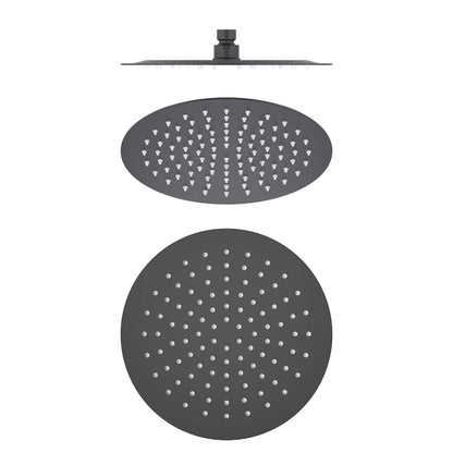 Halo 10" Metal Rain Shower Head 2mm Ultra Thin Profile
