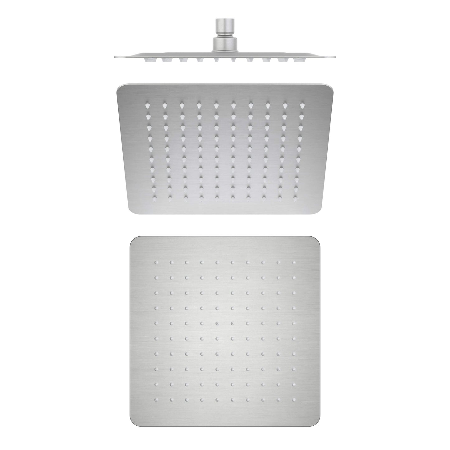Quadra 10" Metal Rain Shower Head 2mm Ultra Thin Profile