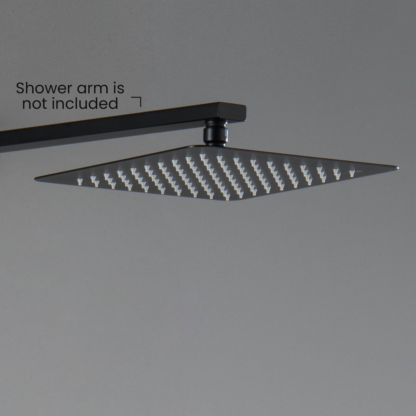 Quadra 10" Metal Rain Shower Head 2mm Ultra Thin Profile