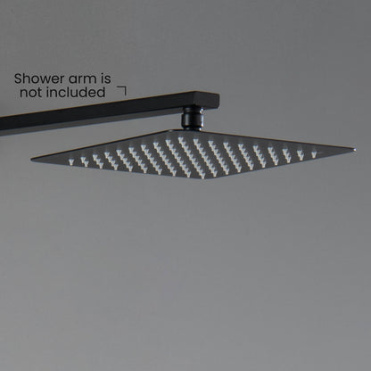 Quadra 10" Metal Rain Shower Head 2mm Ultra Thin Profile