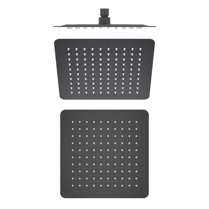 Quadra 10" Metal Rain Shower Head 2mm Ultra Thin Profile