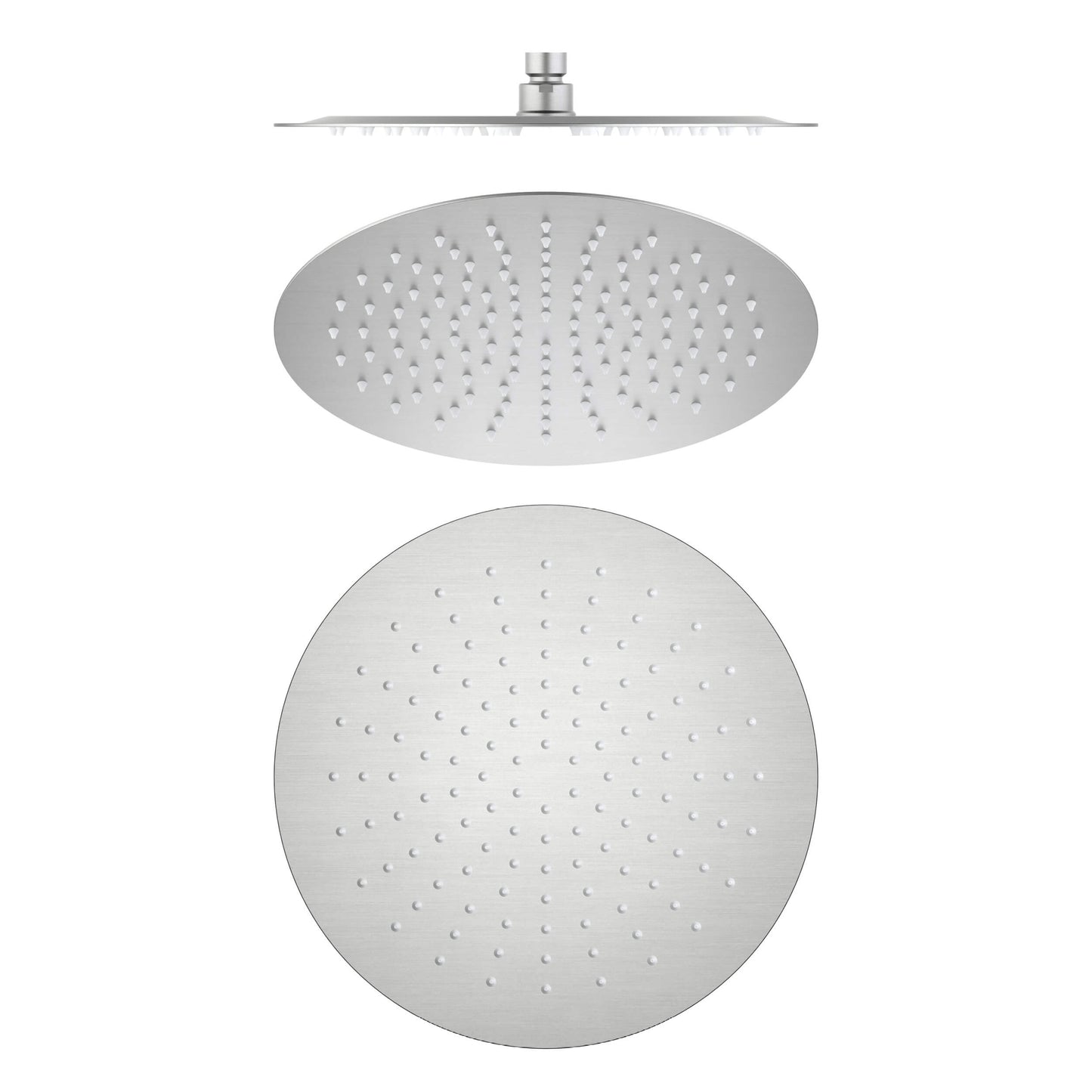 Halo 12" Metal Rain Shower Head 2mm Ultra Thin Profile