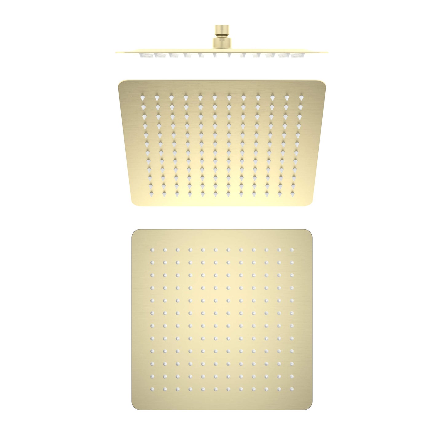 Quadra 12" Metal Rain Shower Head 2mm Ultra Thin Profile