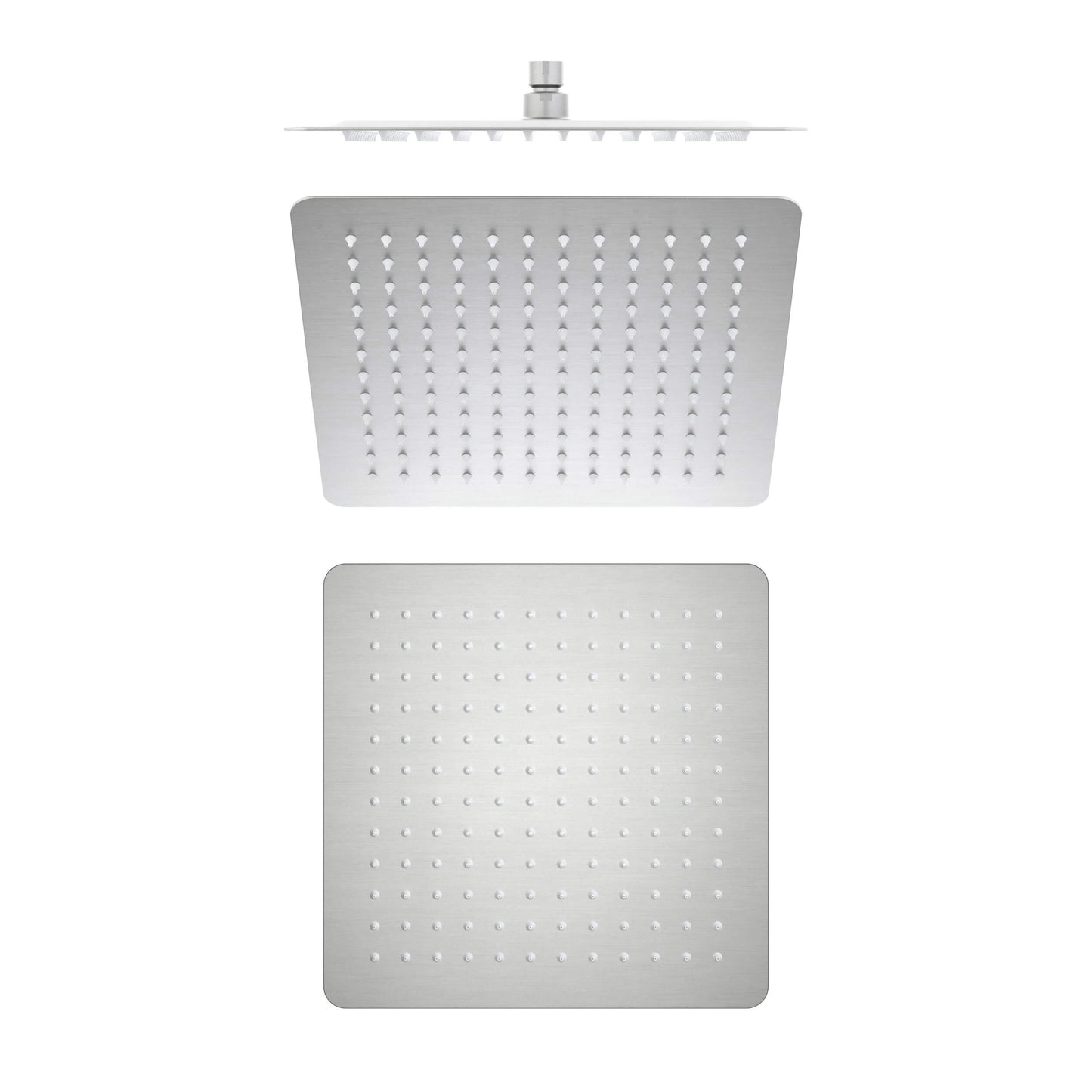 Quadra 12" Metal Rain Shower Head 2mm Ultra Thin Profile