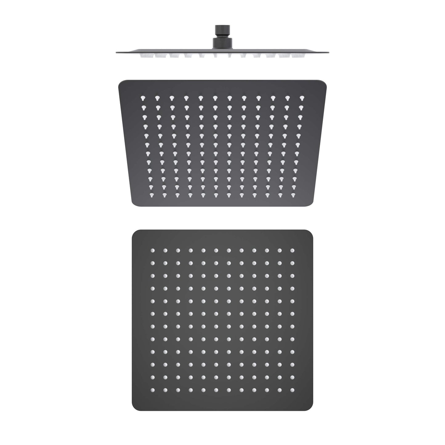 Quadra 12" Metal Rain Shower Head 2mm Ultra Thin Profile