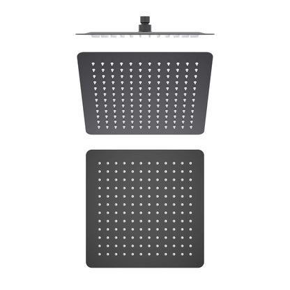 Quadra 12" Metal Rain Shower Head 2mm Ultra Thin Profile