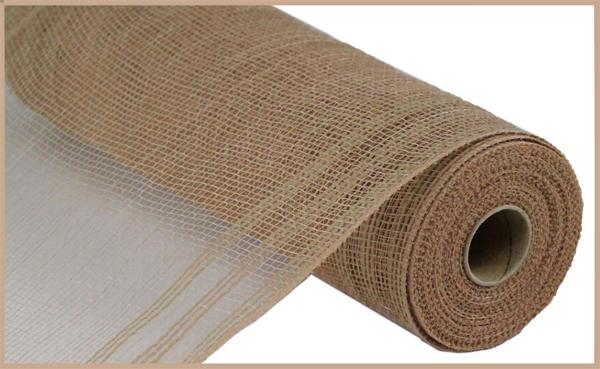 10.25" x 10yd Faux Jute/Border Stripe