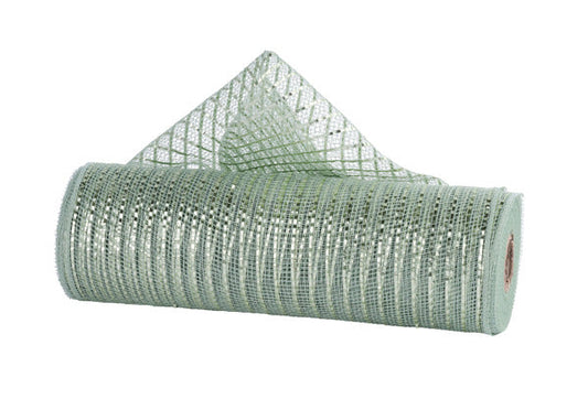 10.25"X10YD MATTE WIDE FOIL MESH SAGE GREEN