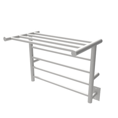 Radiant Shelf Hardwired + Plug-in Combo 8 Bar Towel Warmer