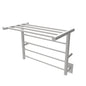 Radiant Shelf Hardwired + Plug-in Combo 8 Bar Towel Warmer