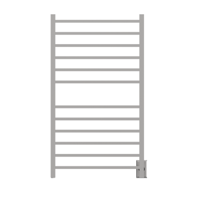 Radiant Large Square Hardwired + Plug-in Combo 12 Bar Towel Warmer