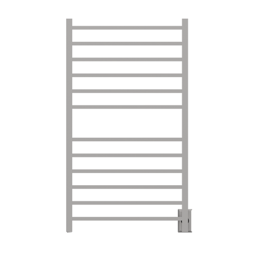 Radiant Large Square Hardwired + Plug-in Combo 12 Bar Towel Warmer
