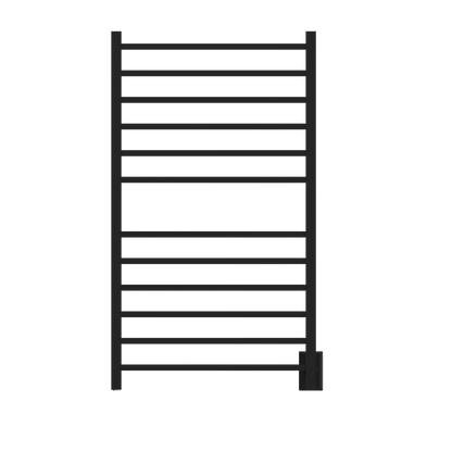 Radiant Large Square Hardwired + Plug-in Combo 12 Bar Towel Warmer